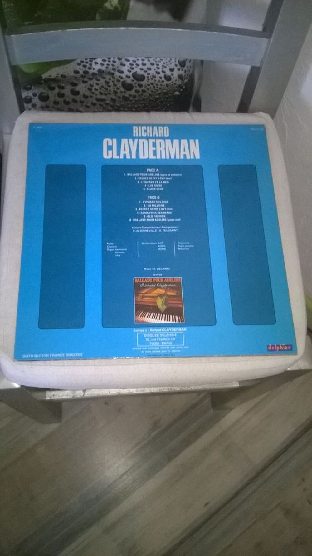 Vinyle Richard Clayderman
Ballade Pour Adeline
1977
Excel CD et vinyles