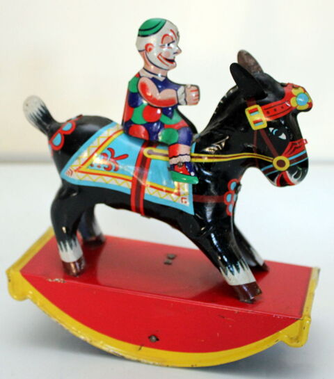 Jouet En Tole GAMA Cheval A Bascule Clown
made in France 80 Issy-les-Moulineaux (92)