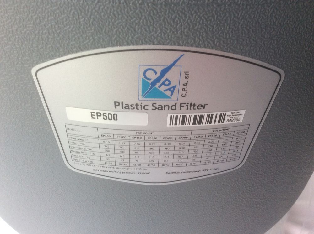 &Agrave; saisir ,
Vend kit Filtre &agrave; sable pour piscine
Jardin