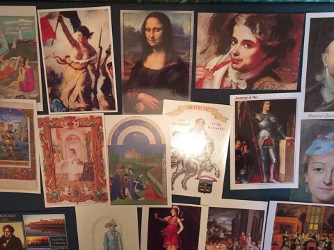 lot de 51 cartes neuves reproduction de peinture et divers 26 Tours (37)