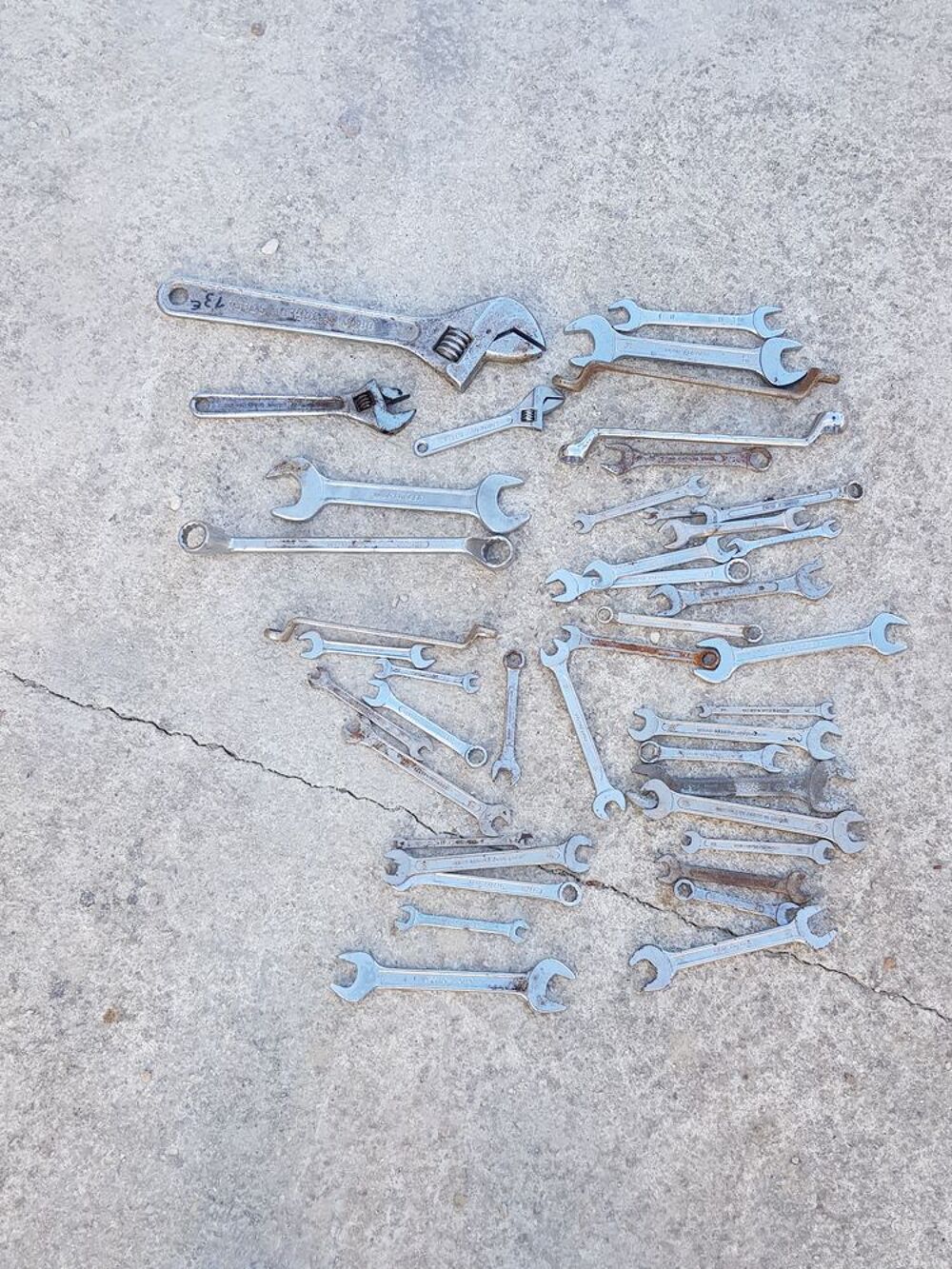  Divers cles a molette plate ?il mixte pipe drop forged Bricolage