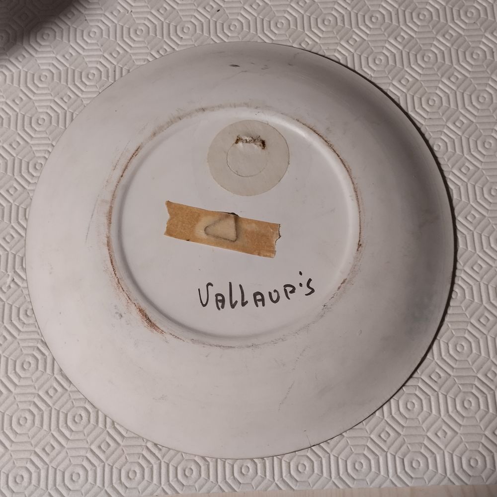 Assiette Vallauris Décoration