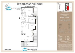 Vente Appartement T4 RDJ À VENDRE - THONON-LES-BAINS (74200) Thonon les bains