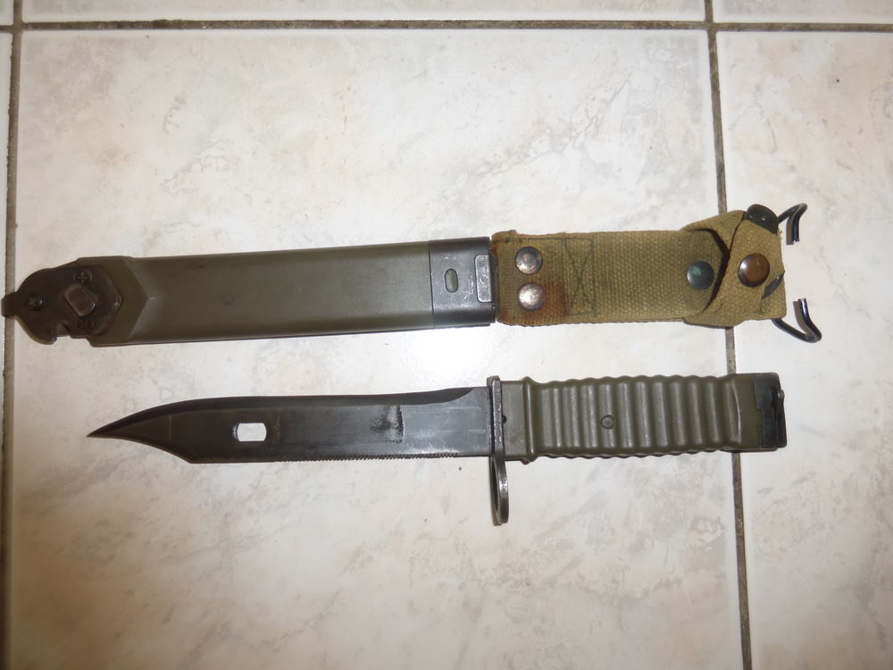 Baionnette KCB 77 OTAN verte 