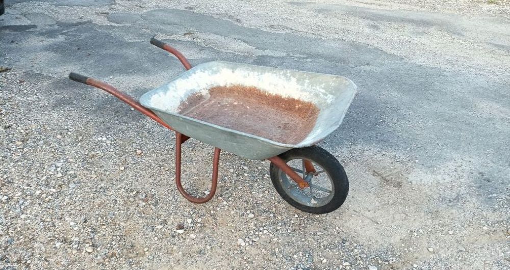 Brouette chantier roue pleine Bricolage