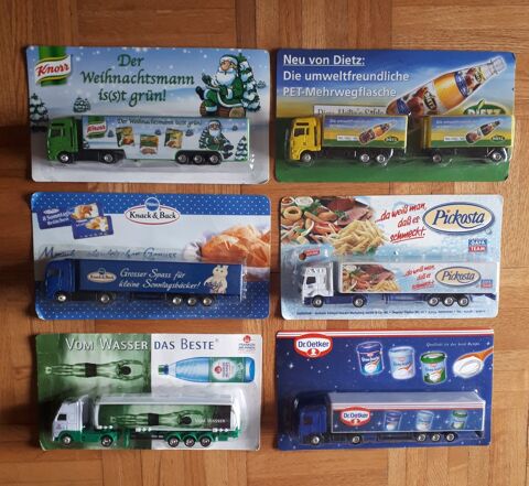 Camions publicitaires 1/87 5 Villemomble (93)