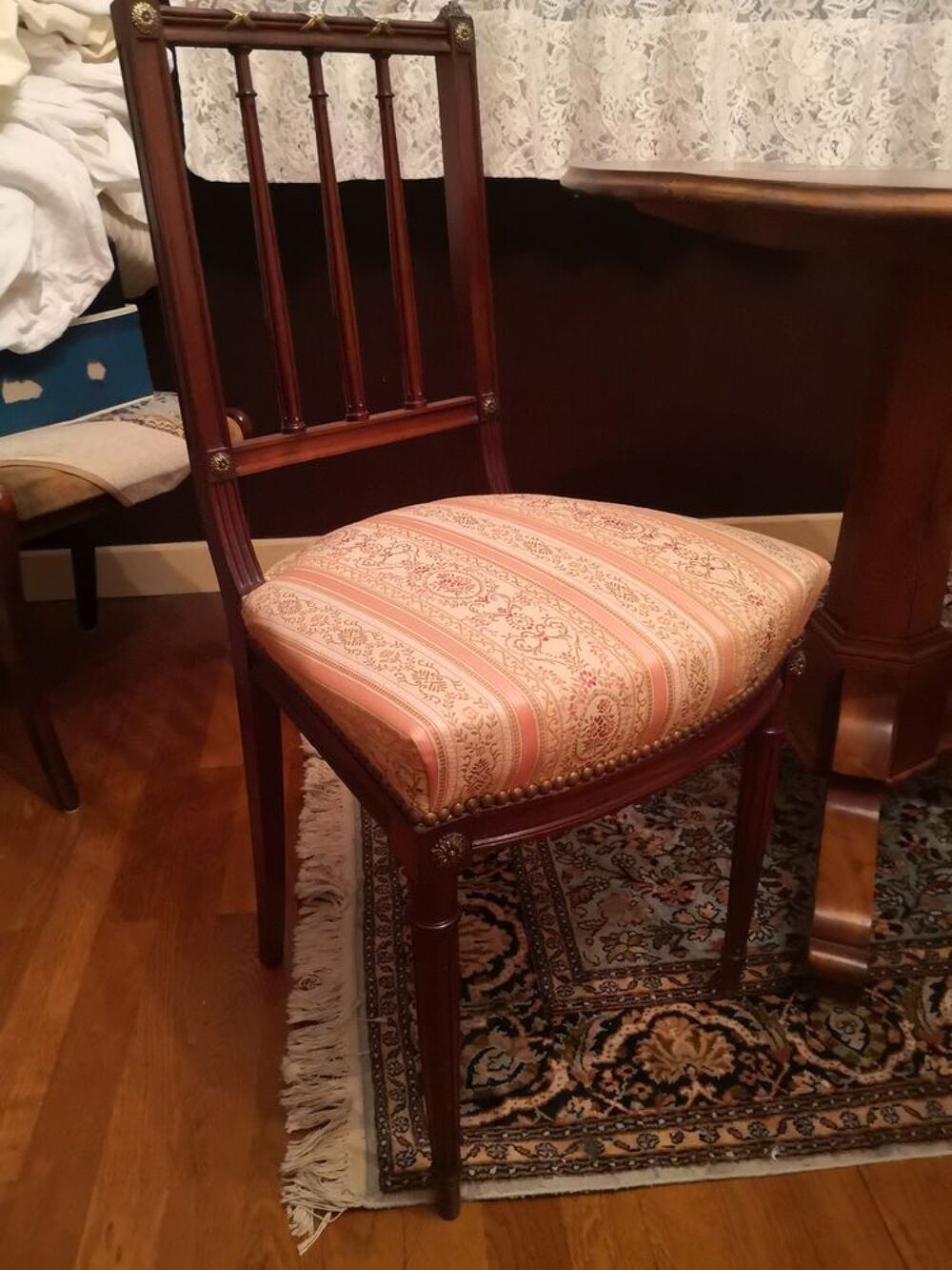 2 CHAISES NAPOLEON 1ER D'EPOQUE Meubles