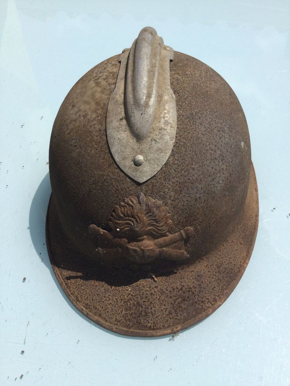 Casque Militaire Adrian WW2 