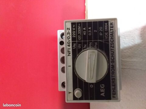 Disjoncteur diff�rentiel nfi 40/0.3-2 18 Serres-Castet (64)