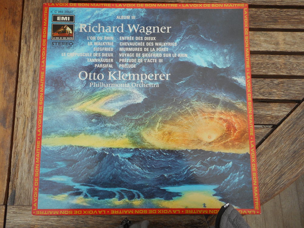 Vinyl 33T Album III de Richard Wagner par Otto Klemperer CD et vinyles