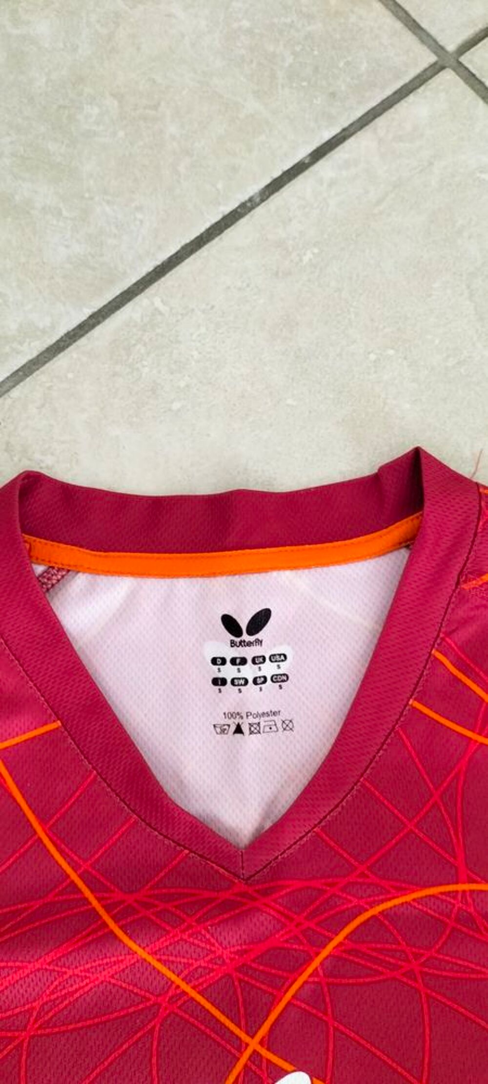 Polo de tennis de table butterfly
Sports