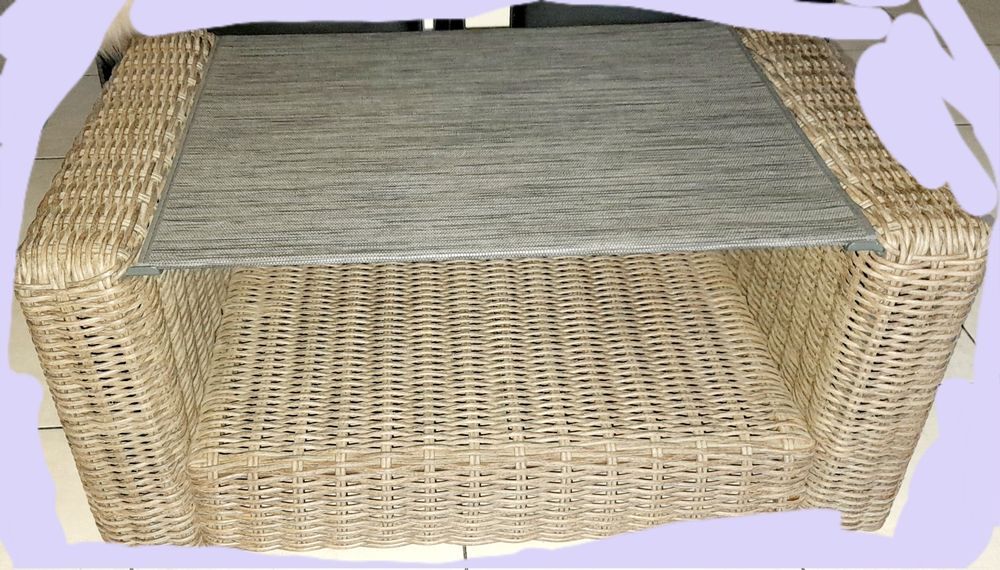 Table bambou braun Jardin