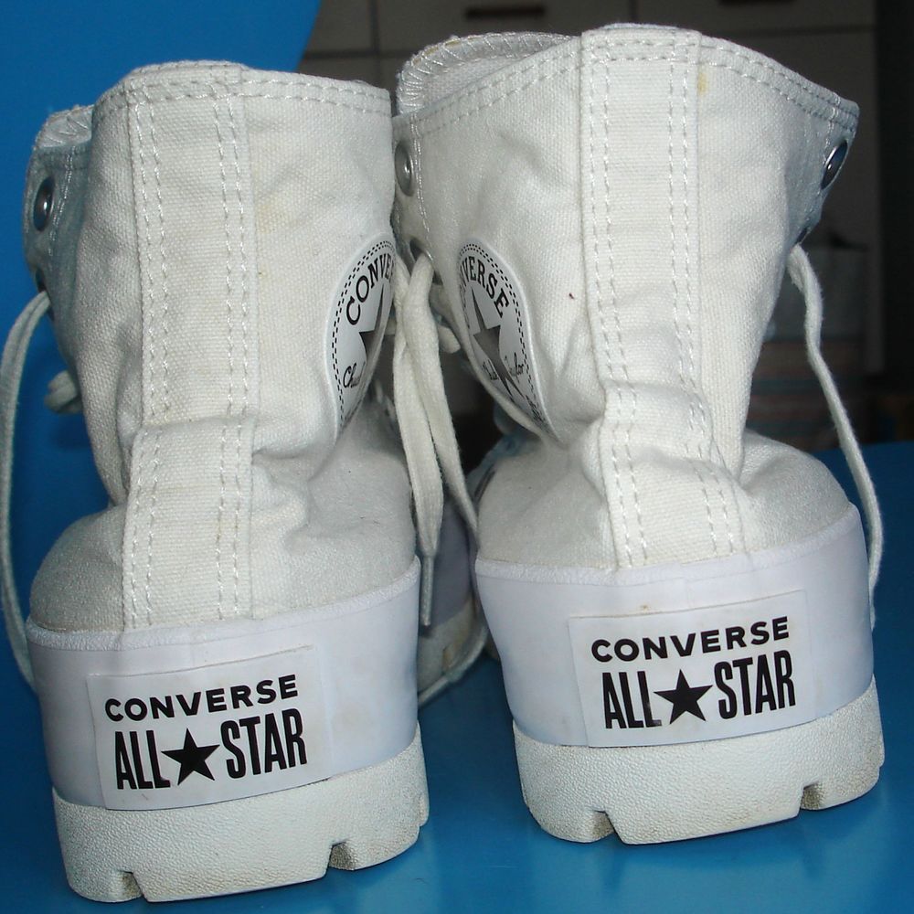 Baskets Converse All Star montantes semelles Compens&eacute;es T 38 Chaussures