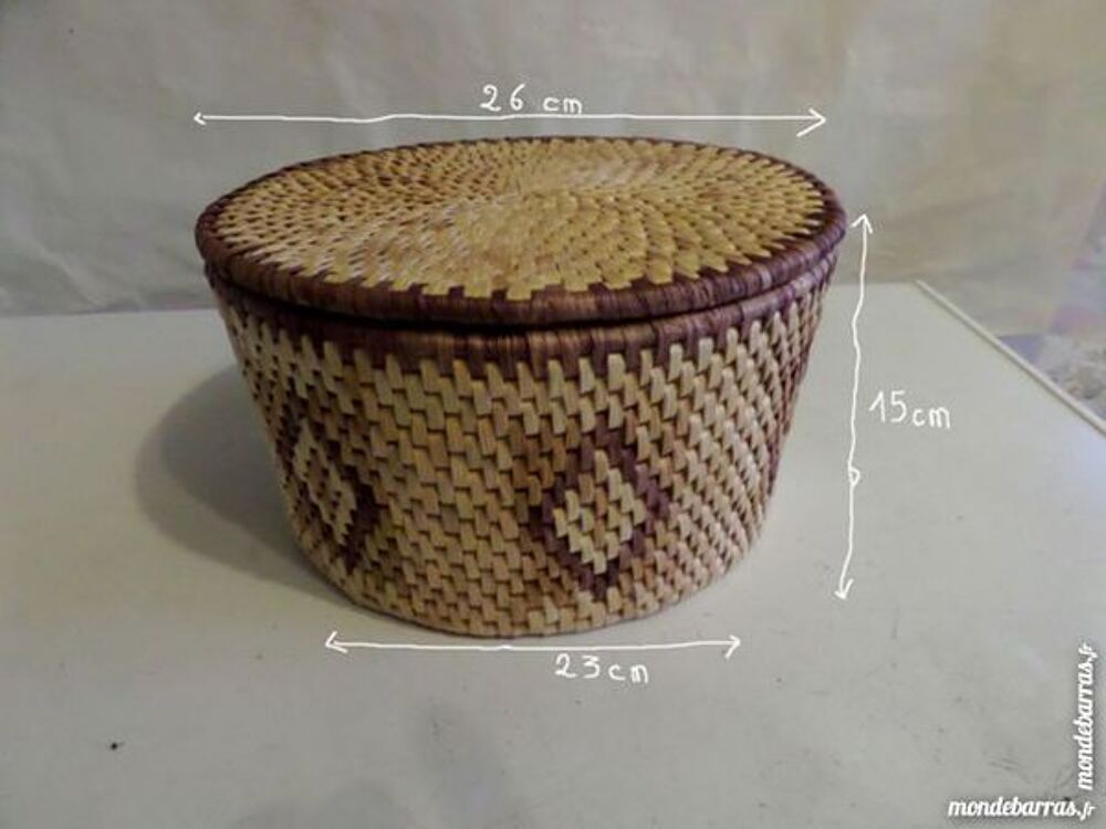 panierre en osier ronde Cuisine