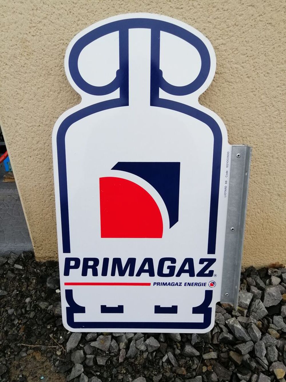 Plaque &eacute;maill&eacute;e Primagaz 