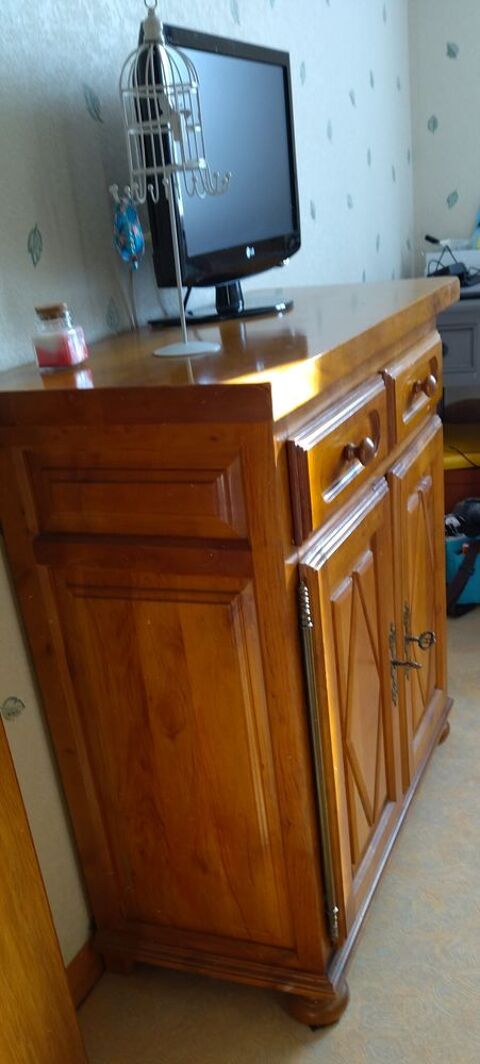 Meuble bois 2 tiroirs 2 portes 60 Ge�s-d'Oloron (64)