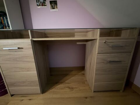 Bureau avec plaque en verre Brunoy (91)