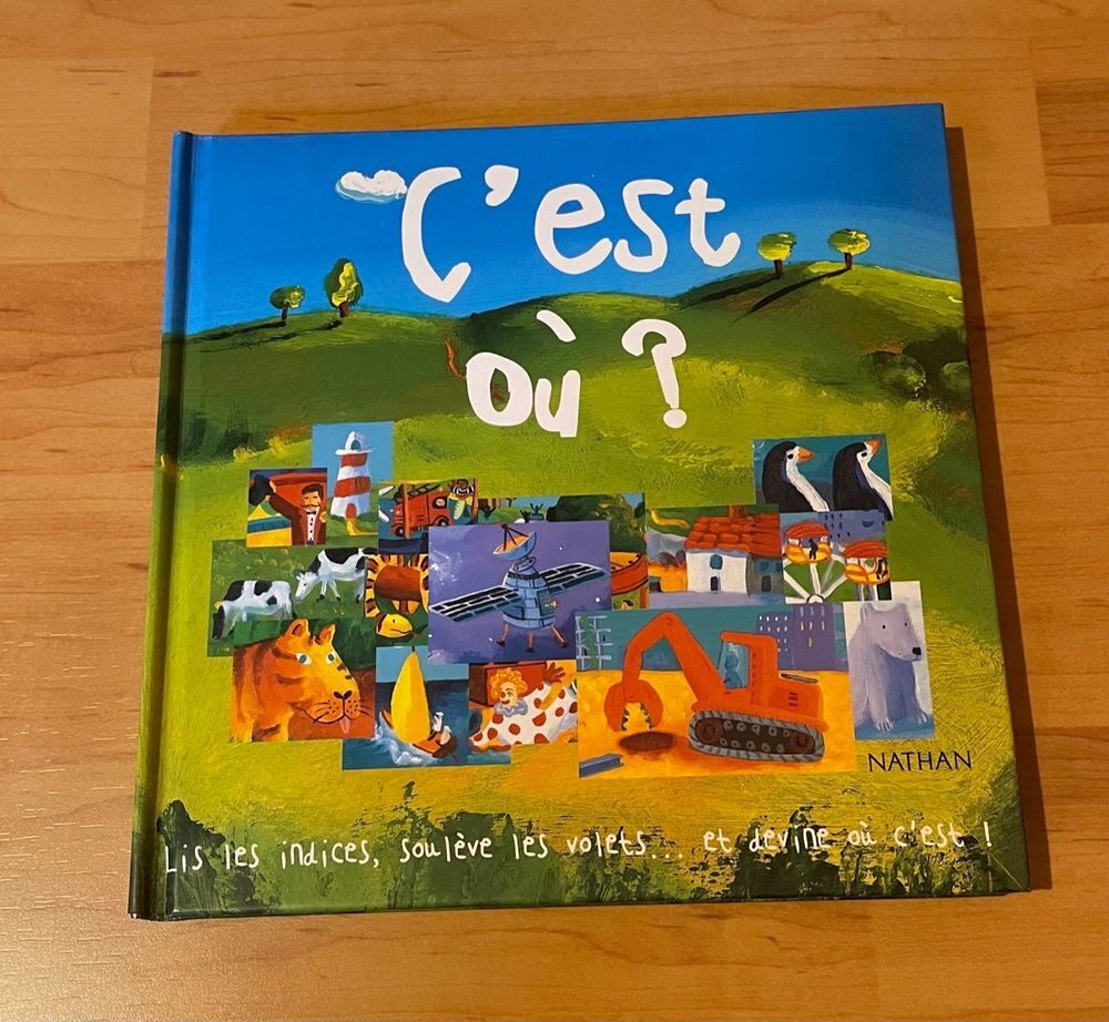 C'est o&ugrave; ? - livre d&eacute;couverte enfant Livres et BD