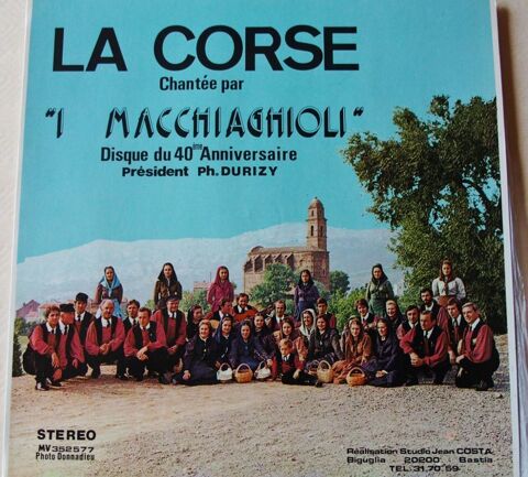 Vinyl La CORSE  I MACCHIAGHIOLI  5 Lille (59)