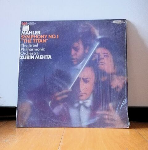 LP Gustav MAHLER : Symphony N�1 The Titan - London Records 8 Argenteuil (95)