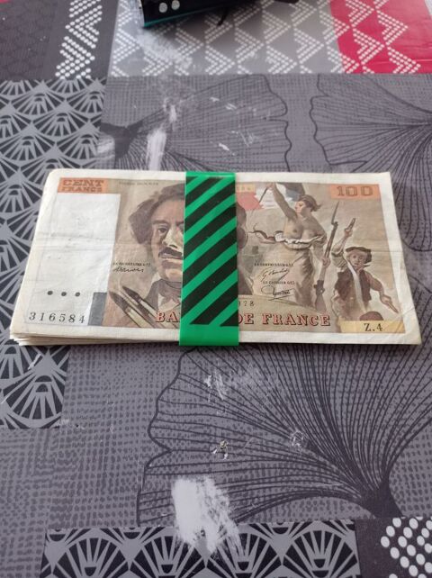 LIASSE DE 20 BILLETS DE 100 FRANCS 0 Plancher-les-Mines (70)