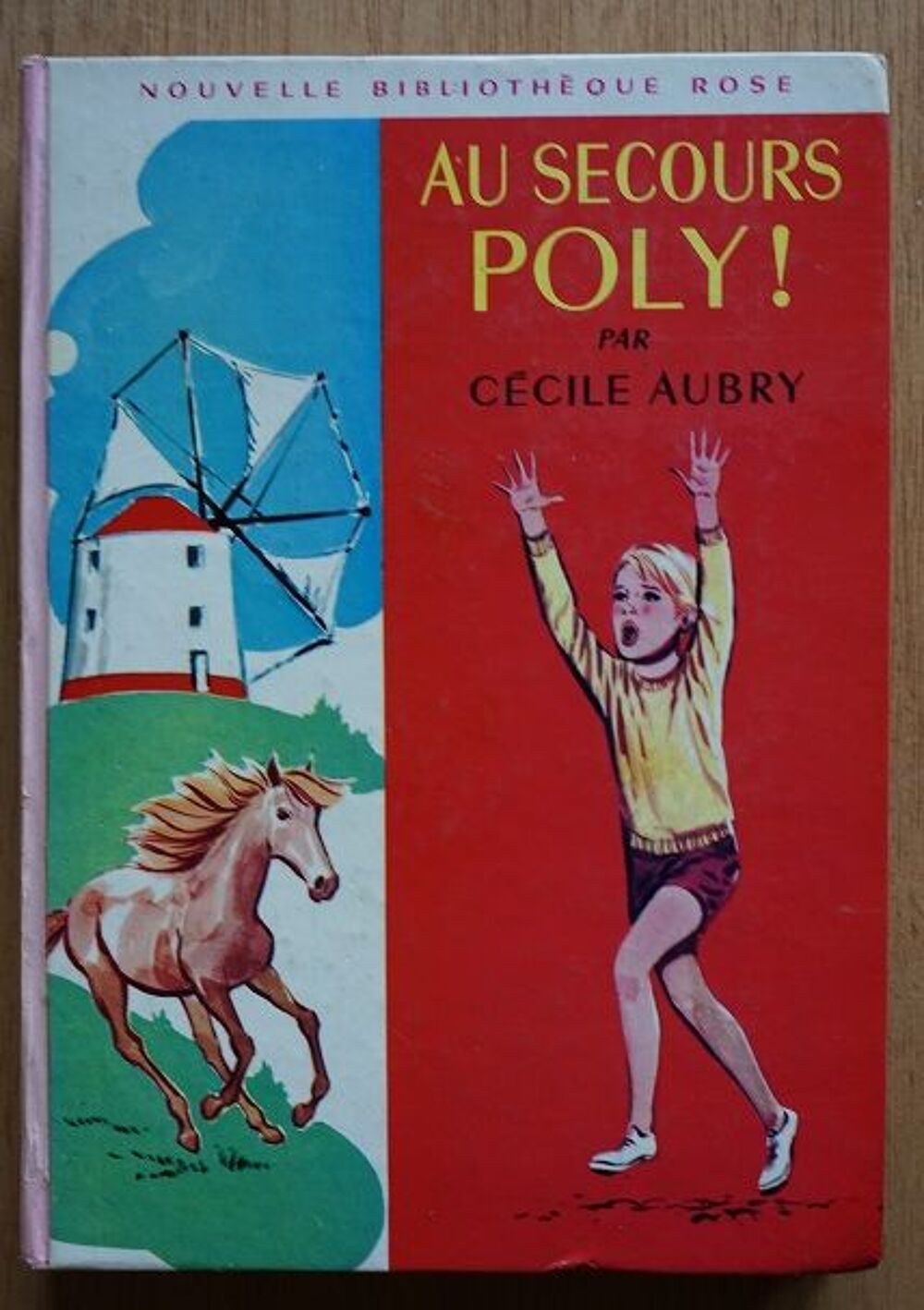 bibliotheque rose - au secours poly - 1970 Livres et BD