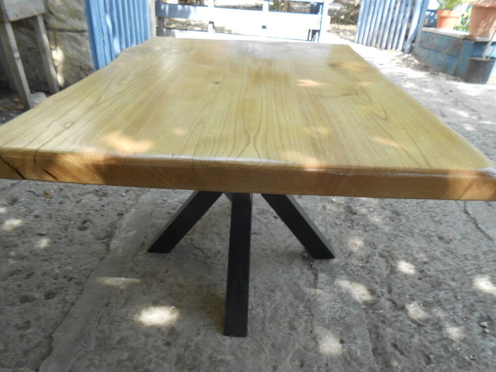table basse bois massif Meubles