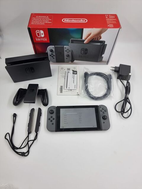 Console Nintendo Switch (model HAC-001) grise complète 160 Vulbens (74)