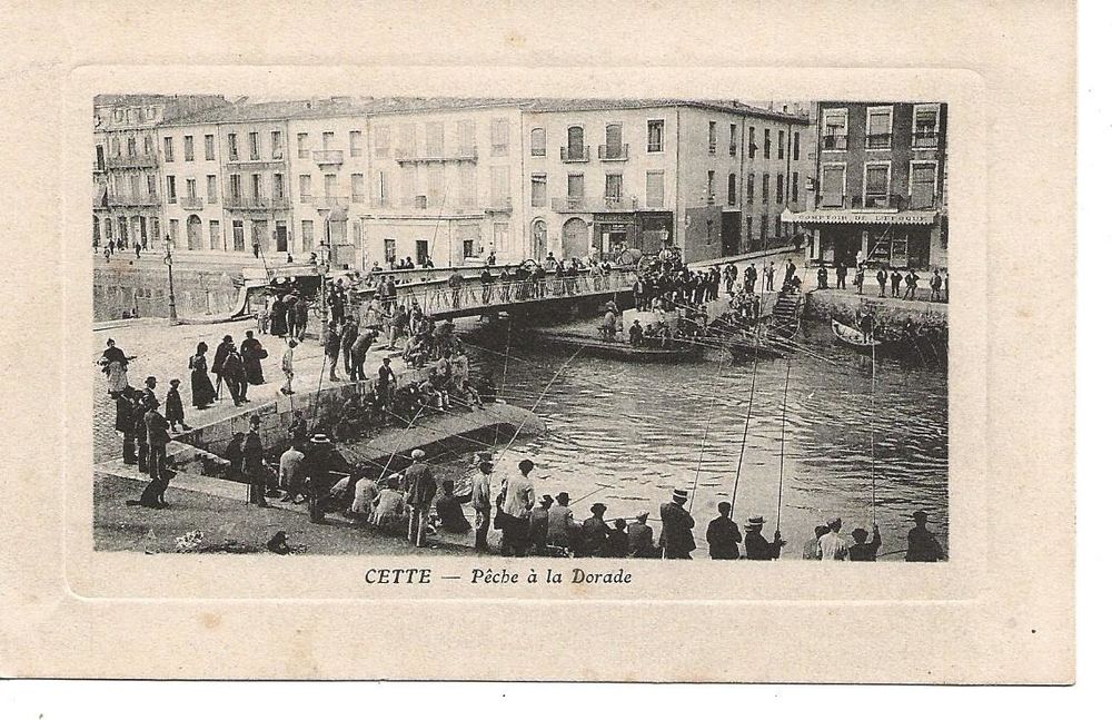 CETTE - PECHE A LA DORADE ( SETE ) 