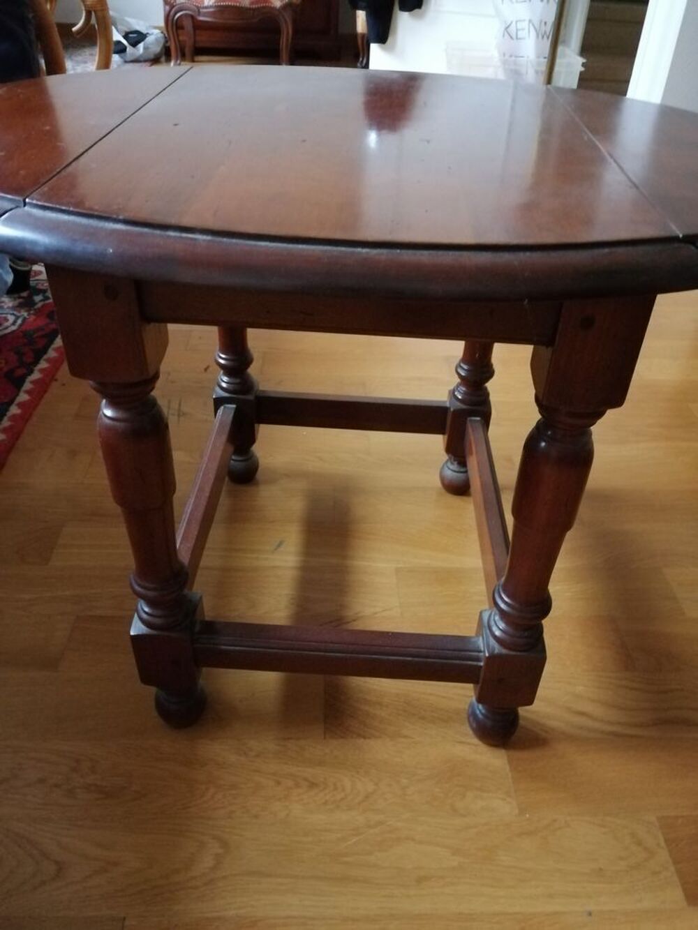 TABLE bout de canap&eacute; Ovale bois Meubles