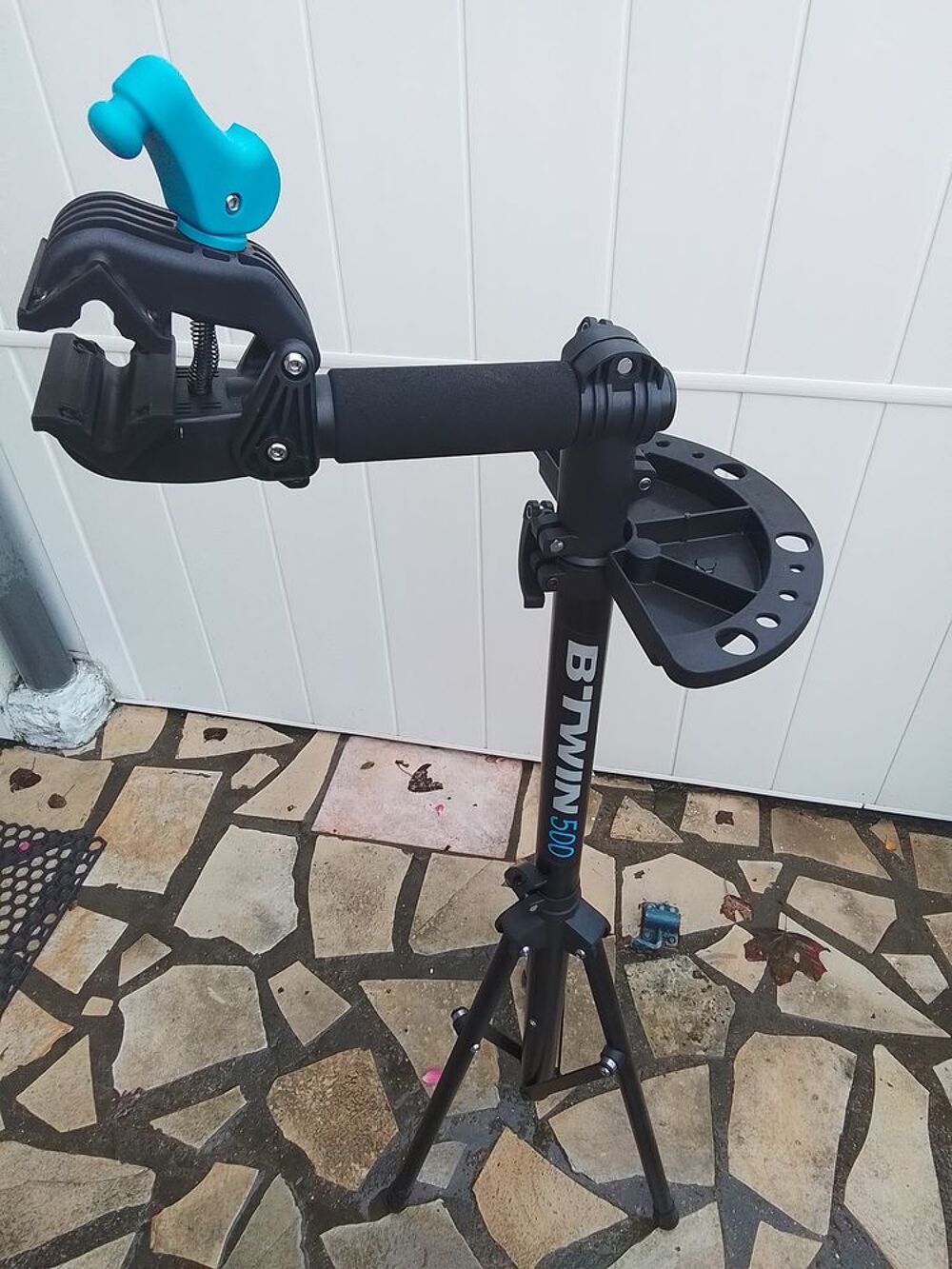 Pied d?atelier v&eacute;lo BTWIN 500 avec plateau Meubles