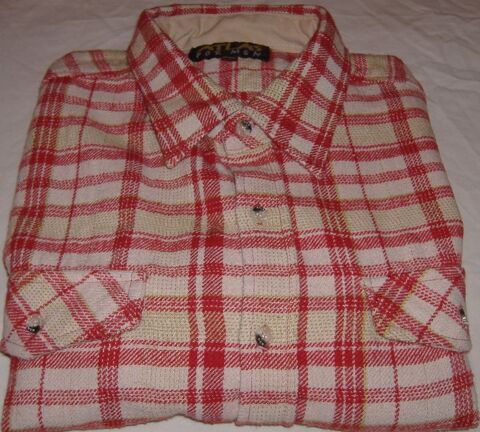 Chemise Neuve-Coton tr�s �pais-Carreaux blancs, rouges-XXXL- 25 Clermont-Ferrand (63)