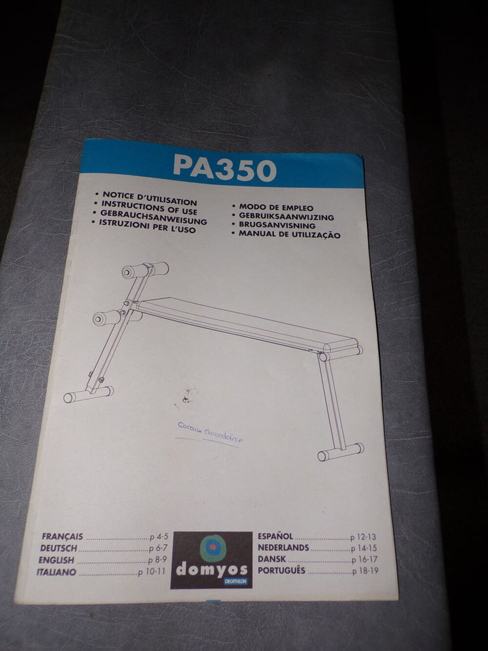 banc de musculation neuf Sports