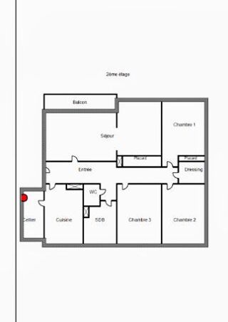  Appartement � vendre 4 pi�ces 86 m�