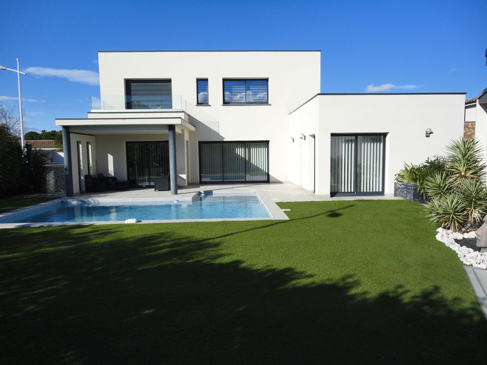 Vente Maison MAISON D'ARCHITECTE avec PISCINE 155m2 6 pièces sur 610 m2 Servian