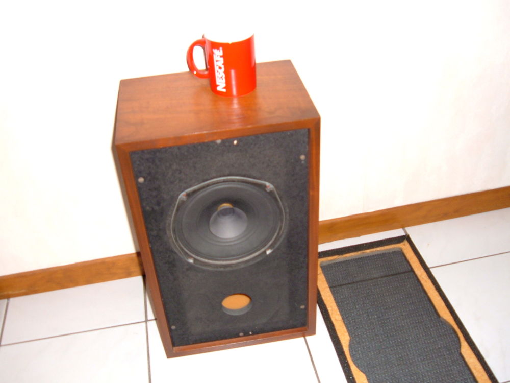 ENCEINTES large bande (&agrave; HAUT PARLEUR BICONE) unique 70' Audio et hifi