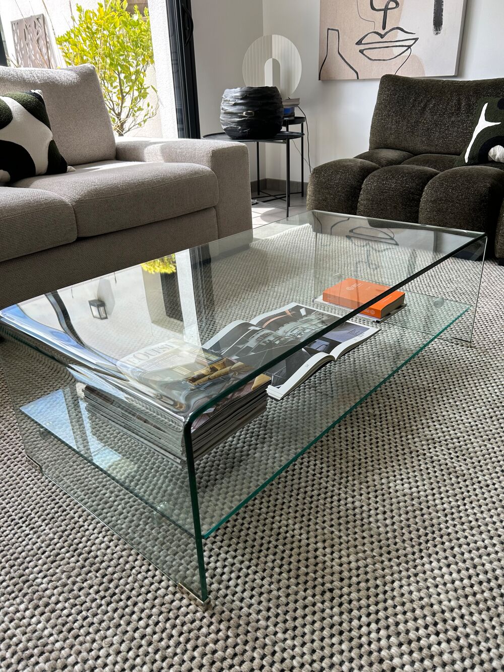 Table basse en verre Meubles