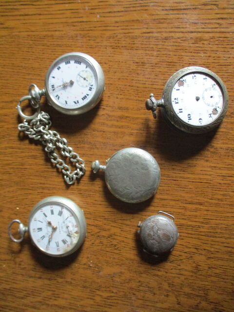 LOT DE MONTRE ANCIENNES A GOUSSET 30 Roanne (42)