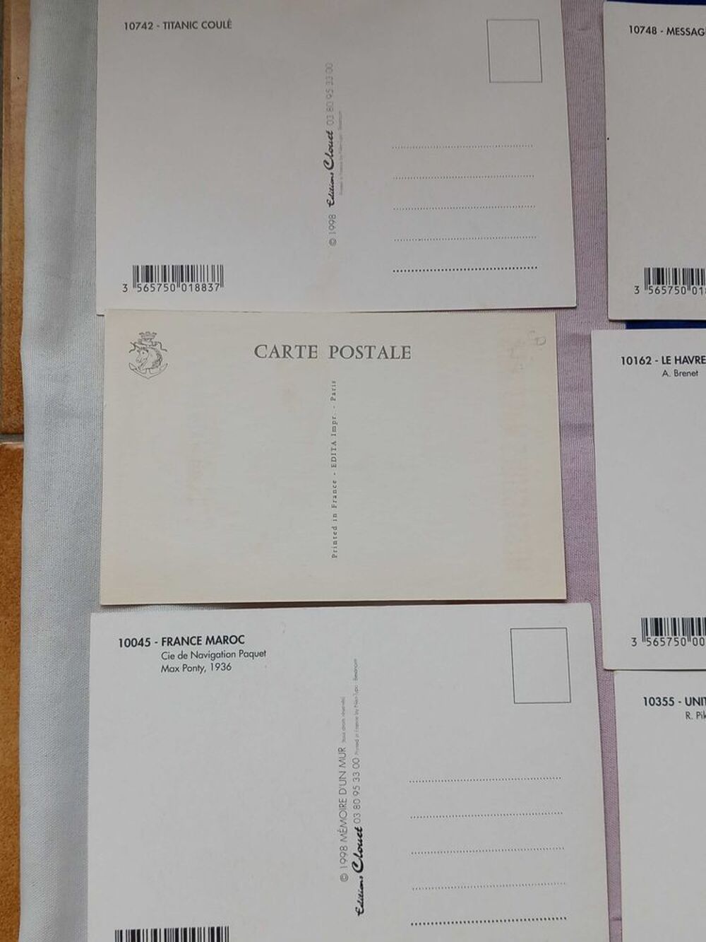 cartes postales anciennes navires 