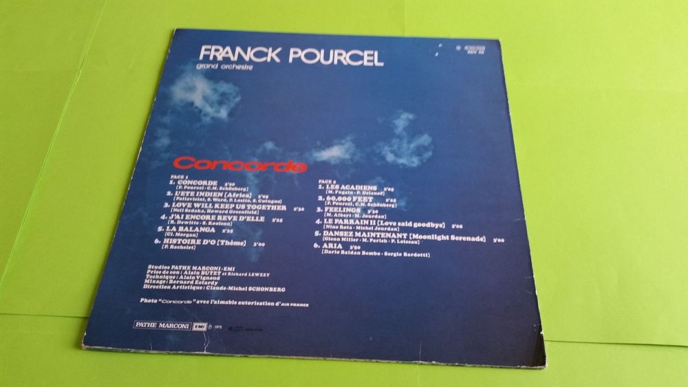 FRANCK POURCEL CD et vinyles