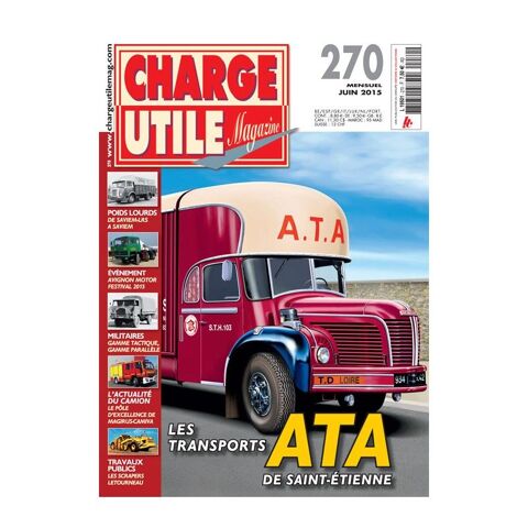 Lot de Charge Utile revue sur le transport 90 Saint-Galmier (42)