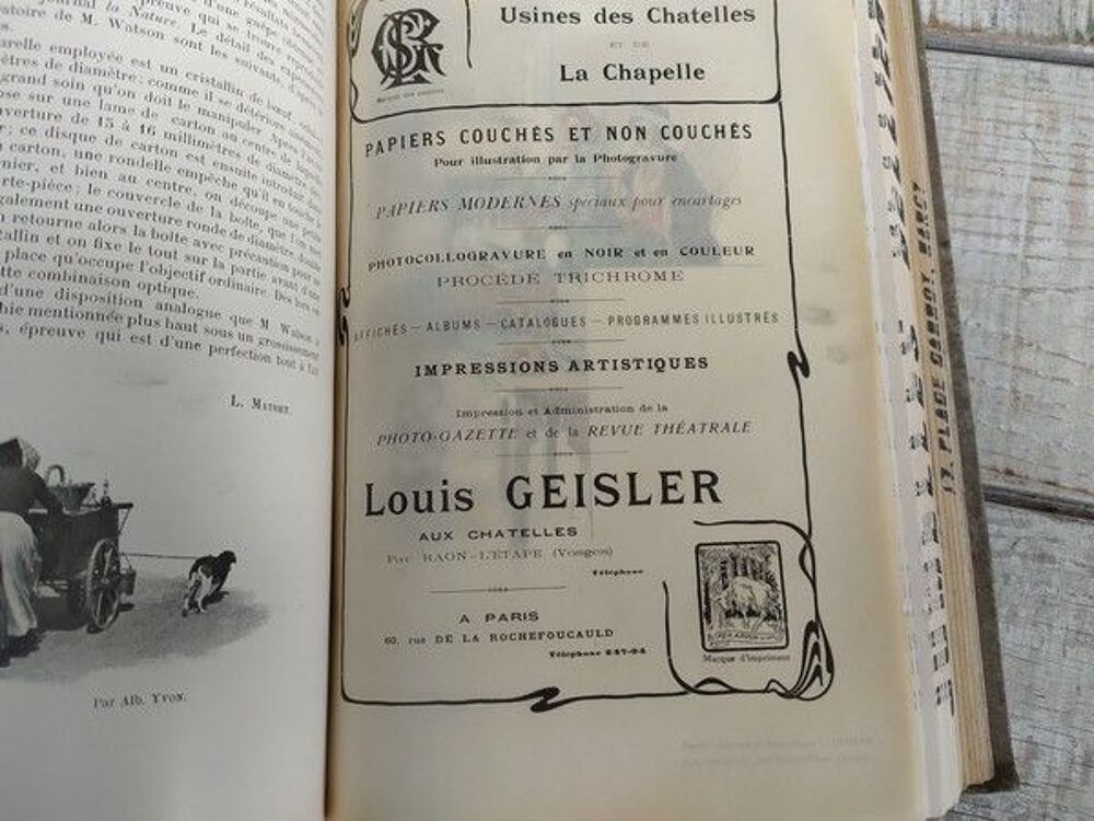 Annuaire G&eacute;n&eacute;ral et International de la Photographie 1904 