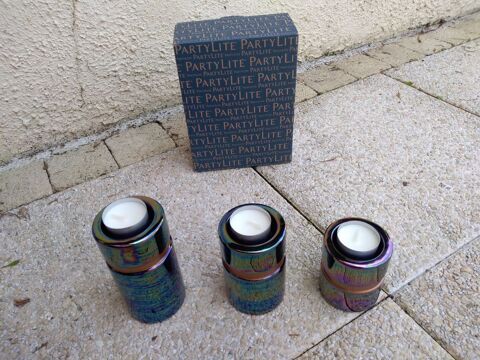 Cadeau No�l : 3 bougeoirs PARTYLITE 28 Antony (92)