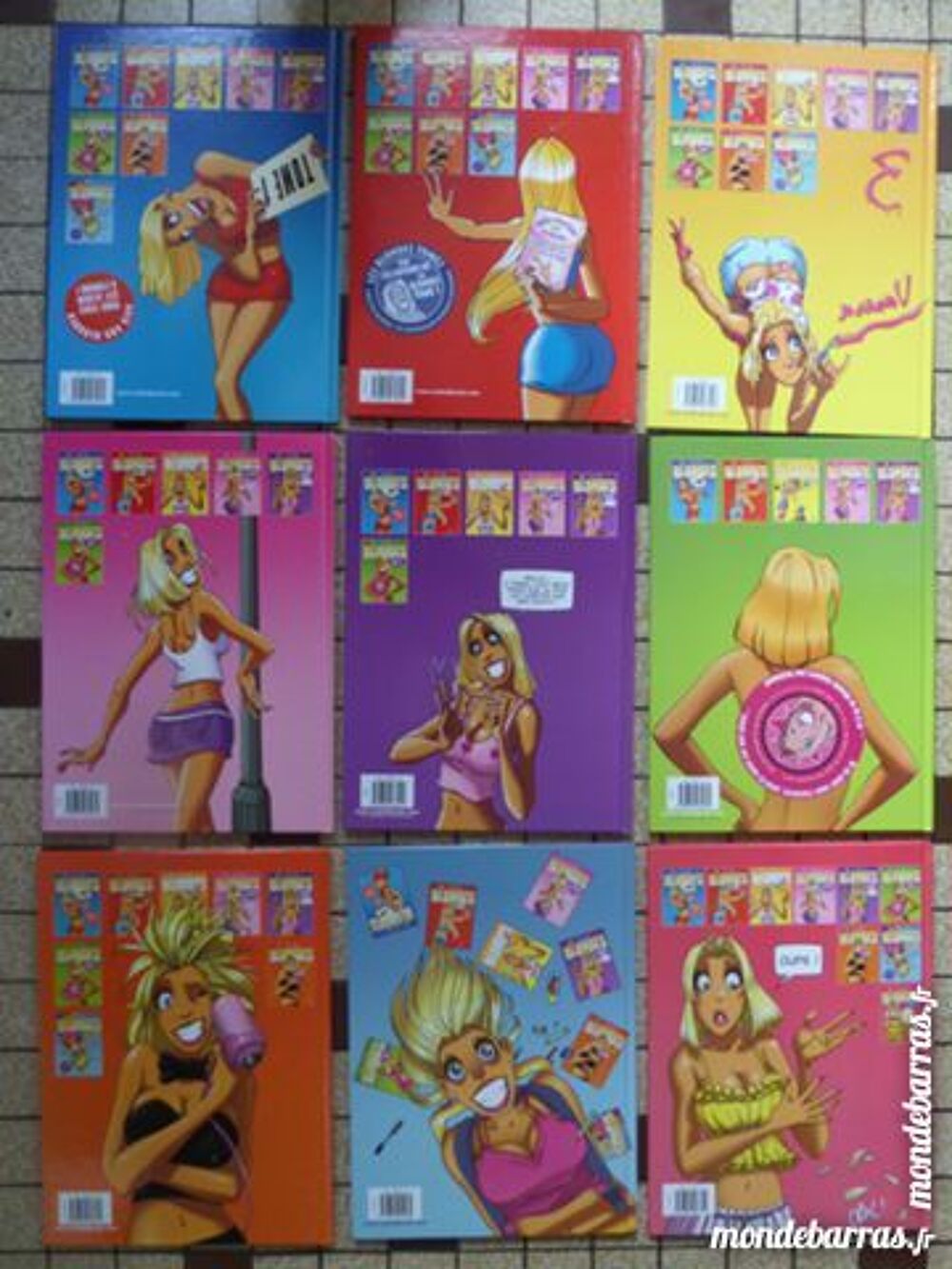 bandes dessin&eacute;es les BLONDES Livres et BD