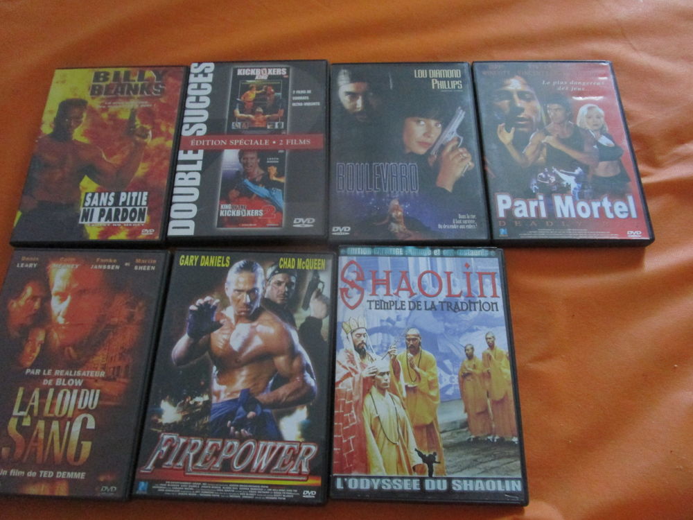 plusieurs DVD : 25 DVD et blu-ray