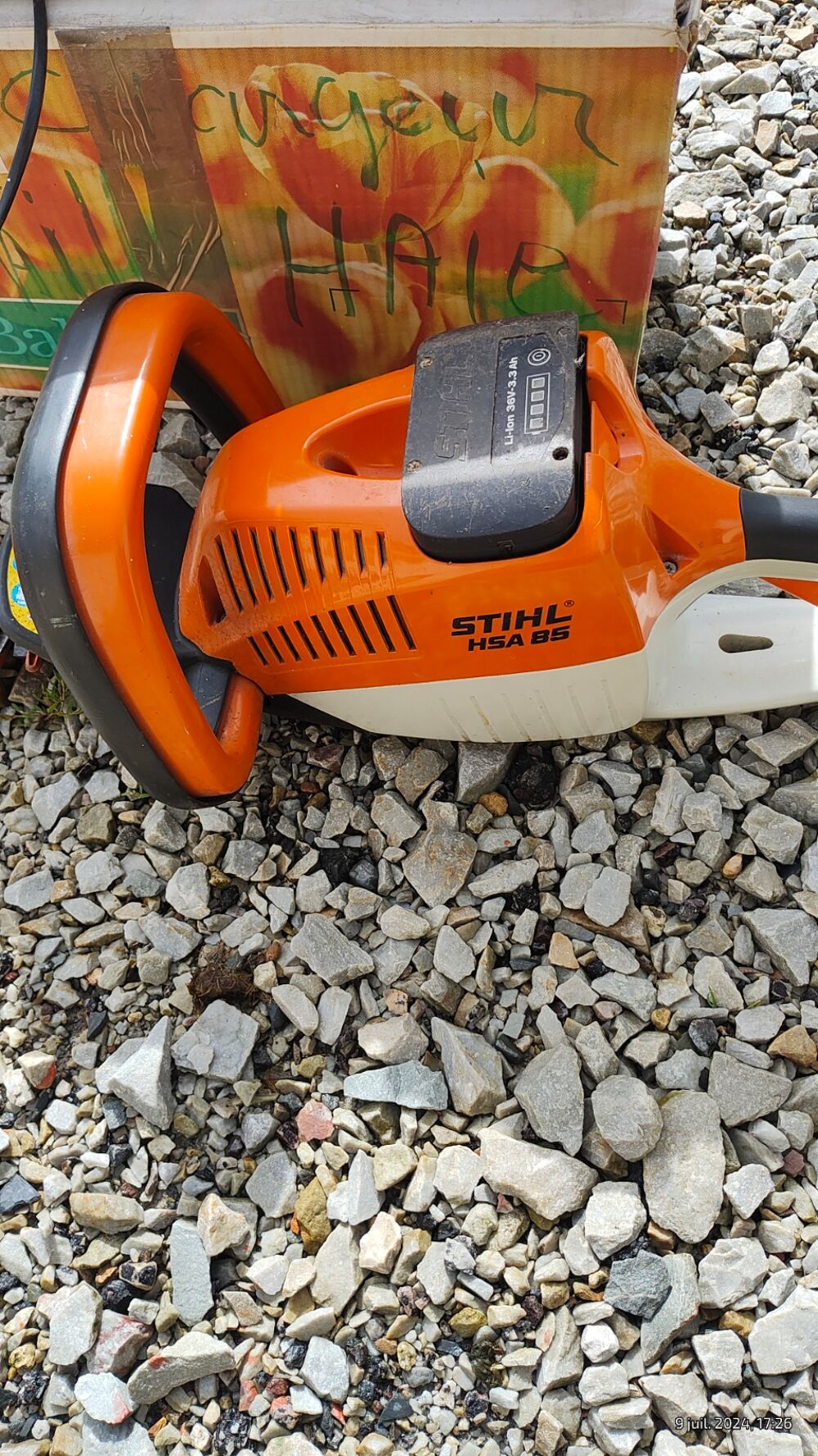 taille haie electriqu sthil Jardin