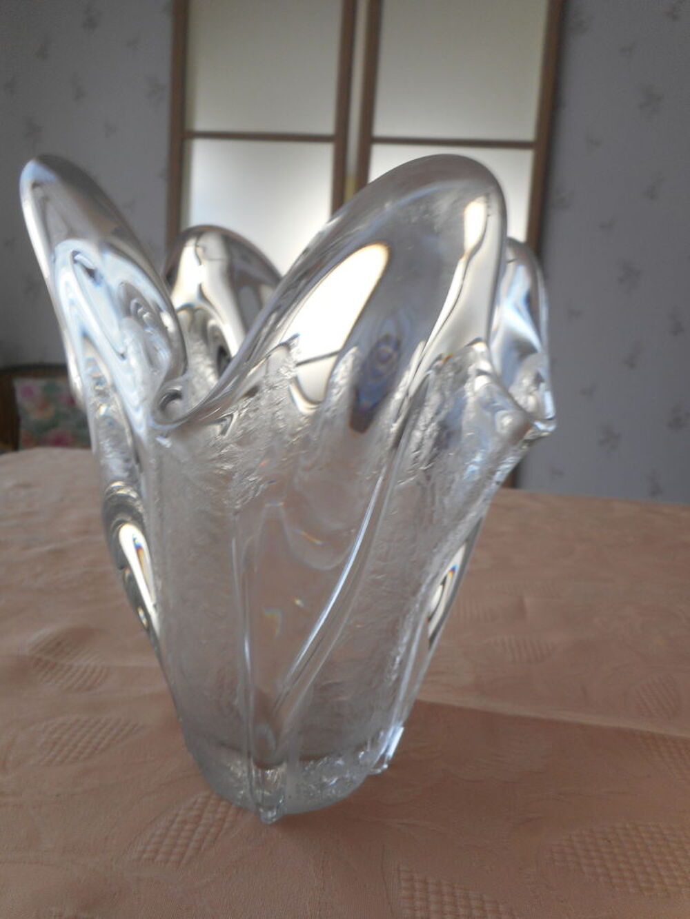 VASE CRISTAL D�coration