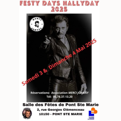 affichette  Festy days Hallyday 2025  (Aube) 3 Ervy-le-Chtel (10)