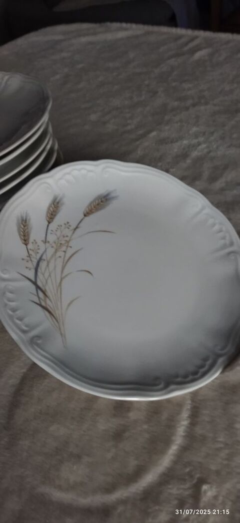 12 belles assiettes � dessert blanches 8 Oloron-Sainte-Marie (64)