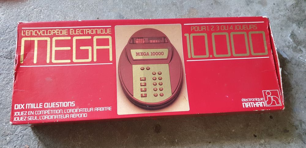 Jjeu de soci&eacute;t&eacute; &eacute;lectronique Mega 10 000 Jeux / jouets